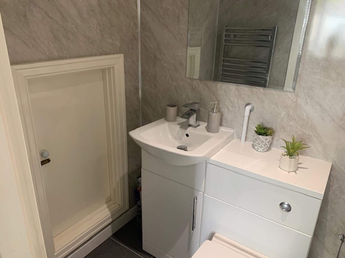 Bathroom 3, One Bedroom Apartment With En-suite & Patio, Bury