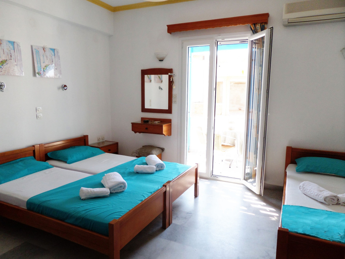 Bedroom 3, Rea Sun Hotel Studios Apartments, South Aegean