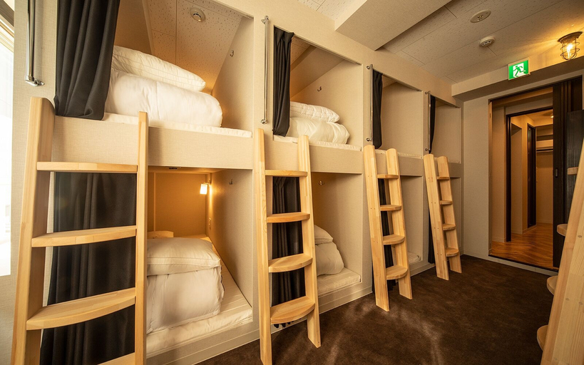 Bedroom 3, The Terrace Hostel Shinbashi, Minato