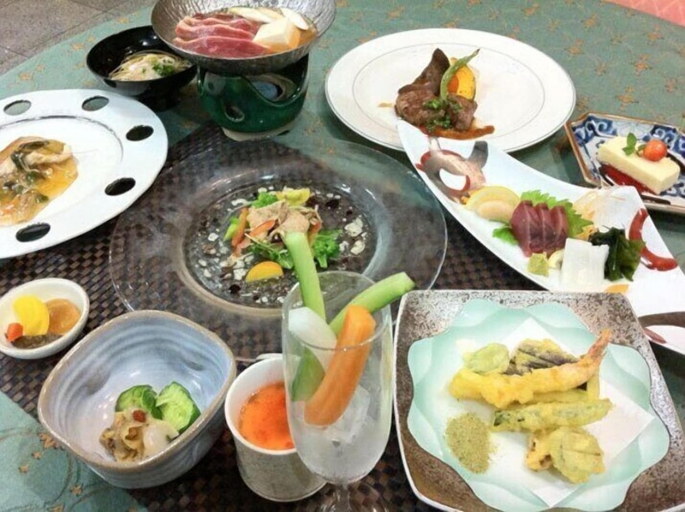 Food & Drinks 4, Harazuru Onsen Hotel Topmega Itoen, Ukiha