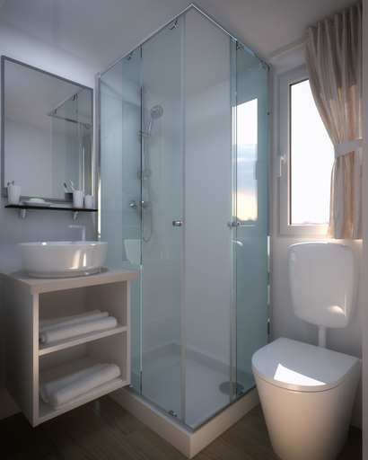 Bathroom, Victoria Mobilehome Camping Padova, Lopar/Supetarska Draga