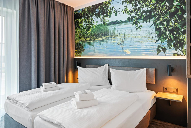 Bedroom 3, Hotel Amper, Fürstenfeldbruck