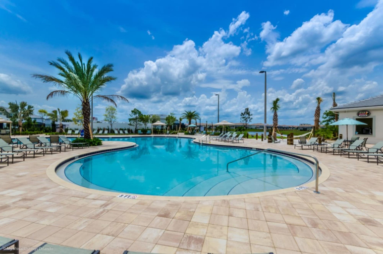 Sport & Beauty 5, Cool and Modern 5 Bed 4 Ba Game Room Pool Spa 4724sh, Osceola