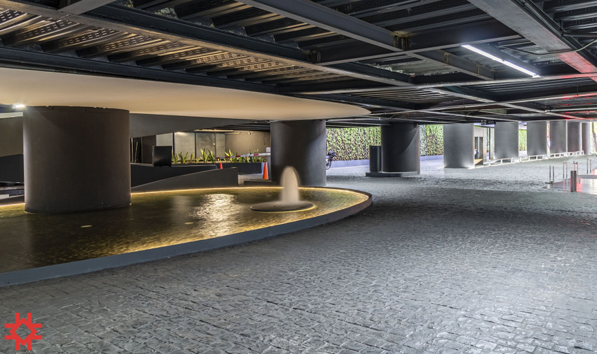 Public Area 5, Magenta by Kukun, Mexico City