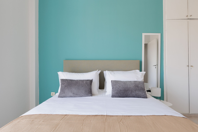 Bedroom 5, City Panorama - One Bedroom Apartment, Ionian Islands