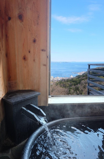 Bathroom 4, Ocean View House, Itō