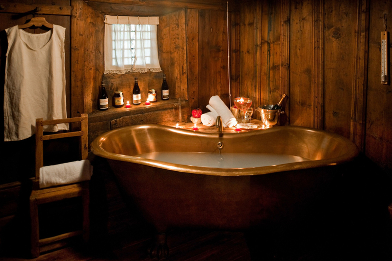 Bathroom 5, Bellevue Hotel & Spa Relais & Chateaux, Aosta