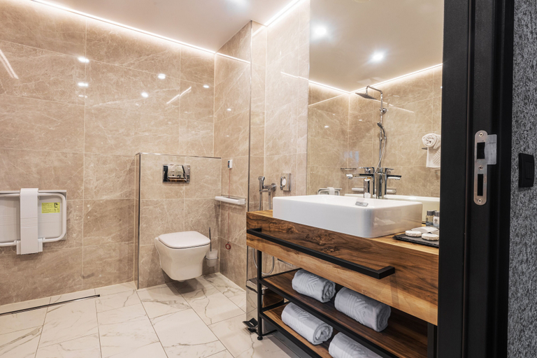 Bathroom 4, Kravt Nevsky Hotel and Spa, Sankt-Peterburg gorsovet