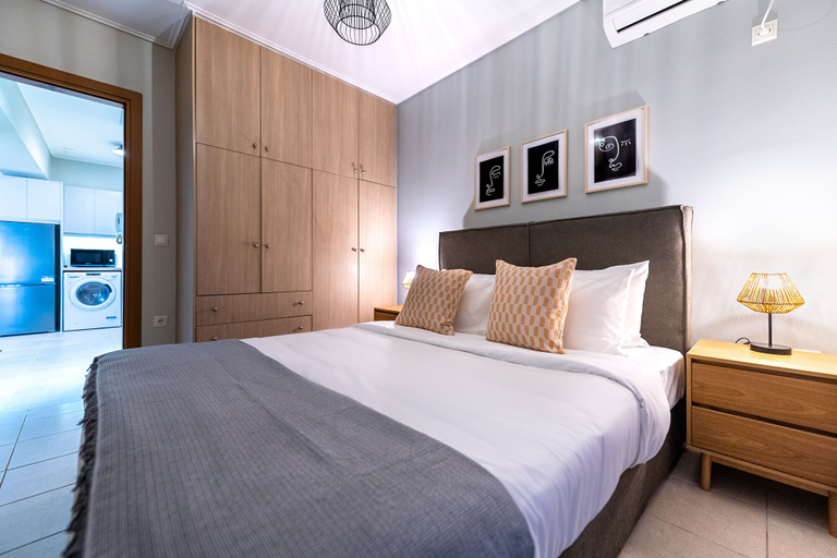Bedroom 3, Phaedrus Living Luxury Flat Ampelokipoi, Attica