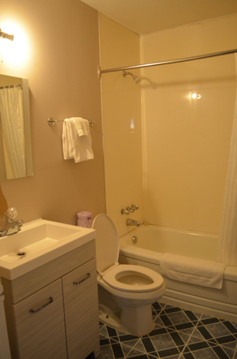 Bathroom 3, Studio 1 Motel, Northumberland