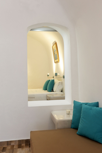 Bedroom 3, Church & Cave - Santorini Private Residences, South Aegean