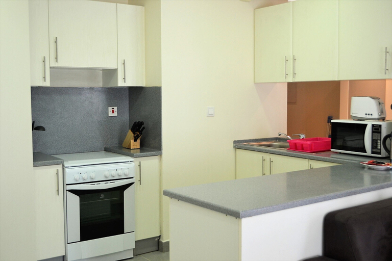Private kitchen 3, Bright furnished studio near metro in Tecom - ALIA, Dubai