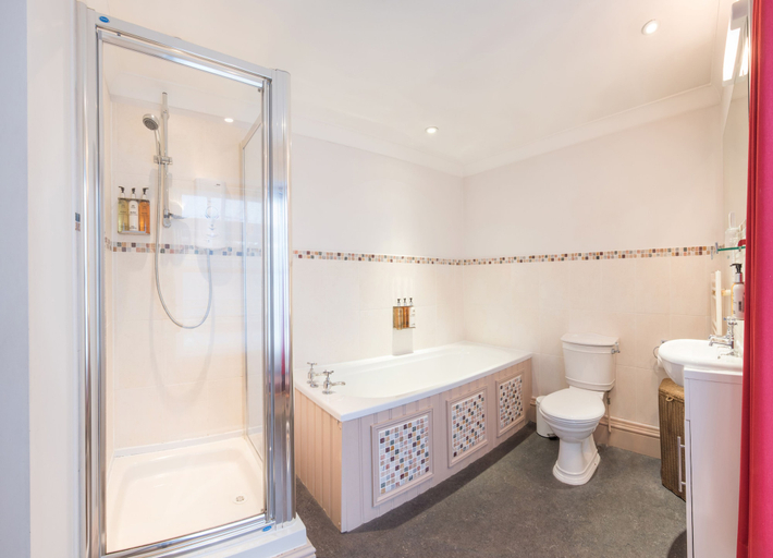 Bathroom 3, Royal Seven Stars Hotel, Devon