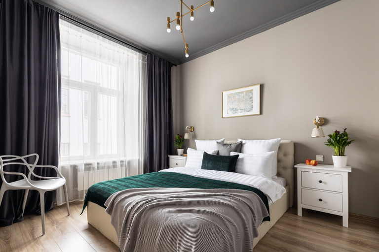 Bedroom 3, Duplex Apartment 150m2, Sankt-Peterburg gorsovet