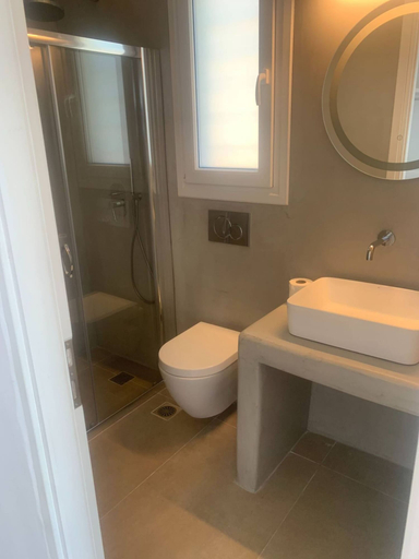 Bathroom 2, Amazing Studio with Sea view in Mykonos, South Aegean