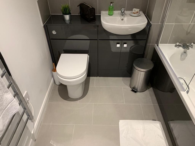 Bathroom, Apt. 4 at the Belvedere, Wolverhampton