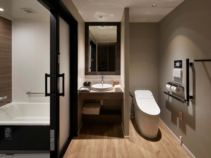 Bathroom 5, Granbell hotel Tanuki, Sapporo, Sapporo