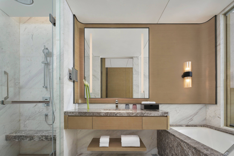 Bathroom 5, Baotou Marriott Hotel, Baotou