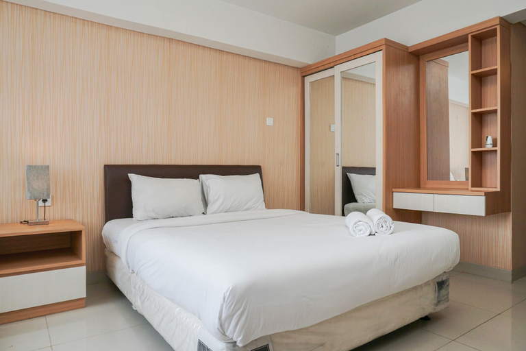 Bedroom 3, Elegant and Relaxing Studio Apartment H Residence, East Jakarta