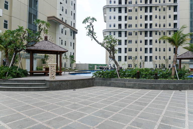 Exterior & Views, Fully Furnished Apartment with Comfortable Design 2BR Vittoria Residence, Jakarta Barat