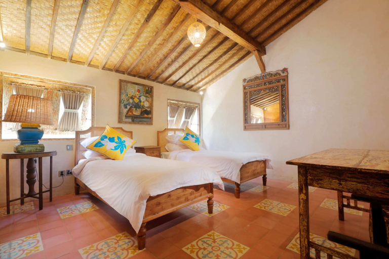 Bedroom 2, Incredible View, Traditional Villa, 3br, Ubud, Gianyar