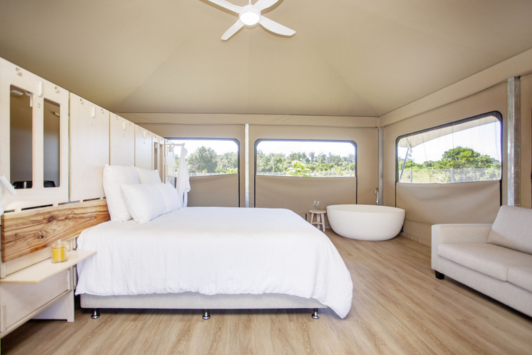 Bedroom 3, Crowdy Bay Eco Resort, Greater Taree