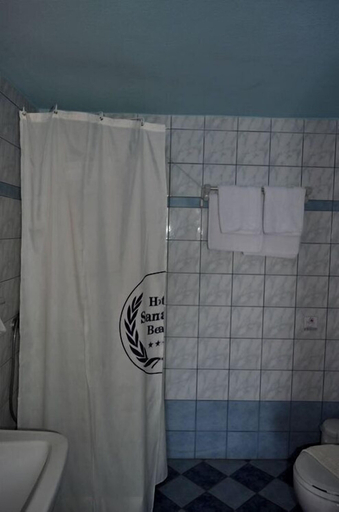 Bathroom, Hotel Samaras Beach, East Macedonia and Thrace