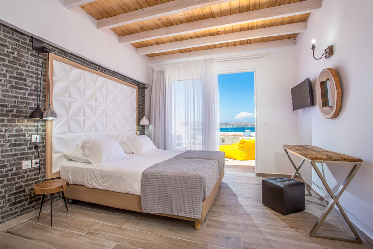 Bedroom 3, Moscha Hotel, South Aegean
