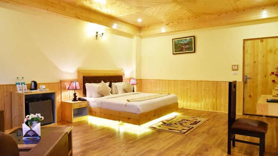 Bedroom 2, Whistling Pines Resorts and Spa, Kullu