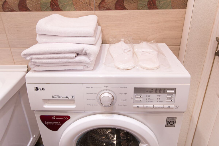 Bathroom 2, Lux Apartments on Ovchinnikovskaya emb., Central