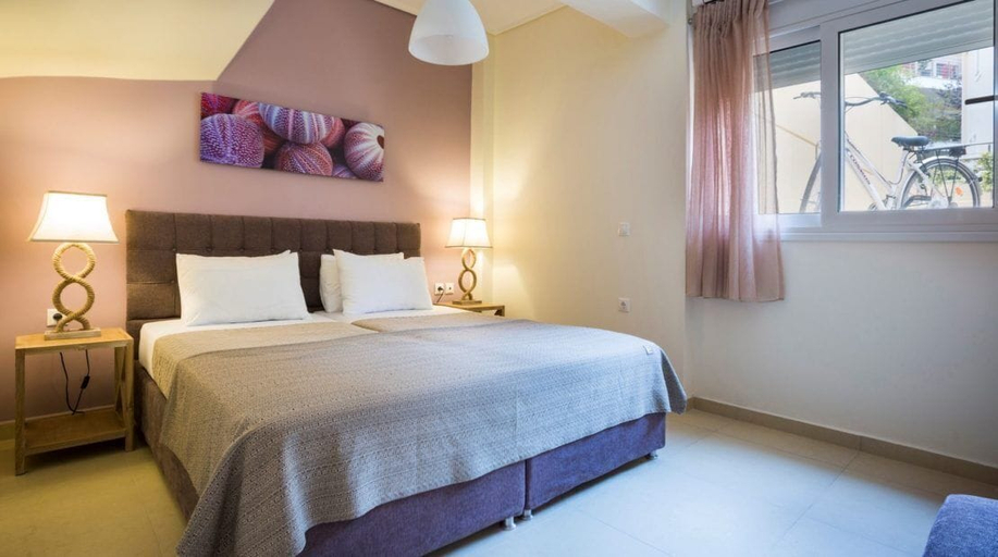 Bedroom 4, Meliti Waterfront Suites, Ionian Islands