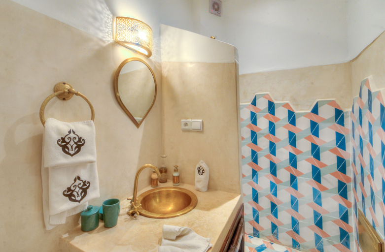 Bathroom 3, Riad Art & Emotions Boutique Hotel & Spa, Marrakech