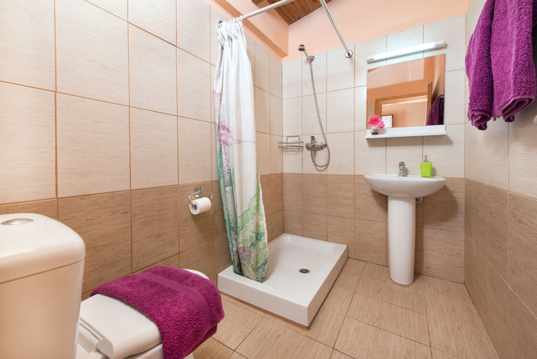 Bathroom, Marietta Hotel & Apartments, South Aegean