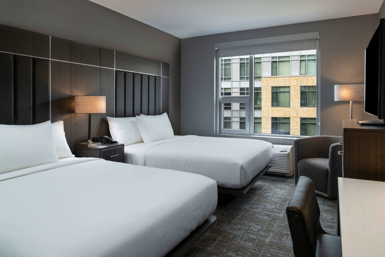 Bedroom 3, Fairfield Inn & Suites by Marriott Boston Medford, Middlesex