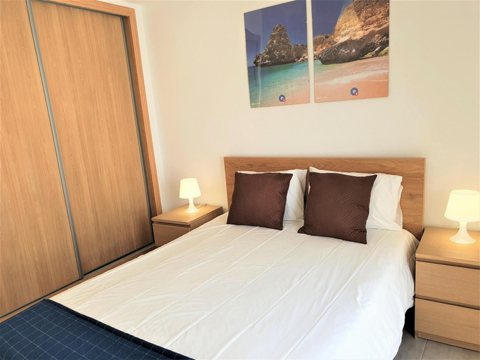 Bedroom 3, T1 Dunas 7D 150m Praia A C 4 Pessoas, Loulé