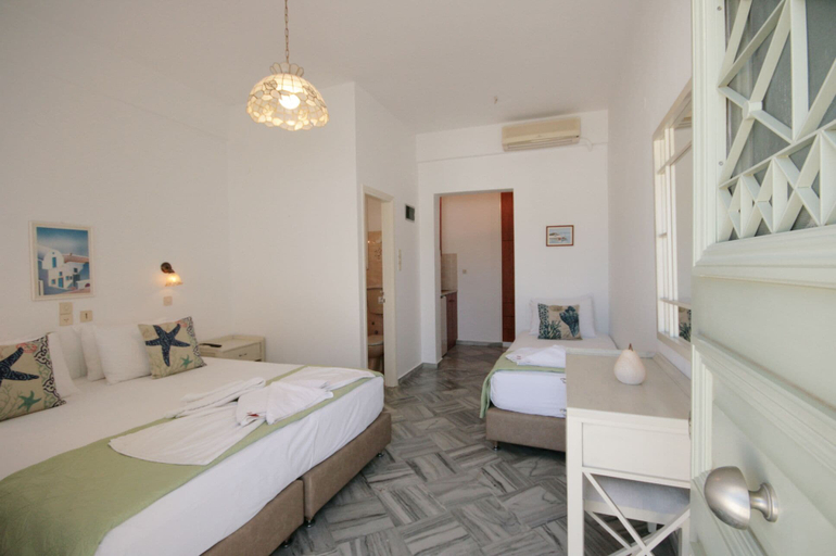 Bedroom 5, Hara Studios and Apartments, South Aegean