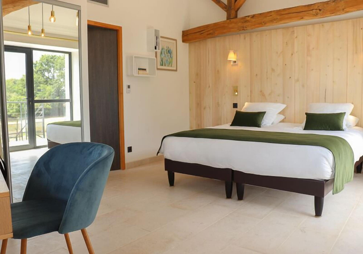 Bedroom 5, Les Gîtes de l'Ermitage, Vienne