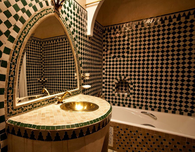 Bathroom 5, Riad Tidar, Marrakech