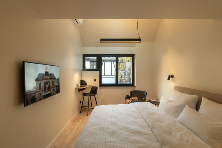 Bedroom 2, THE ADAMS- Self Check in Hotel, Baden-Baden