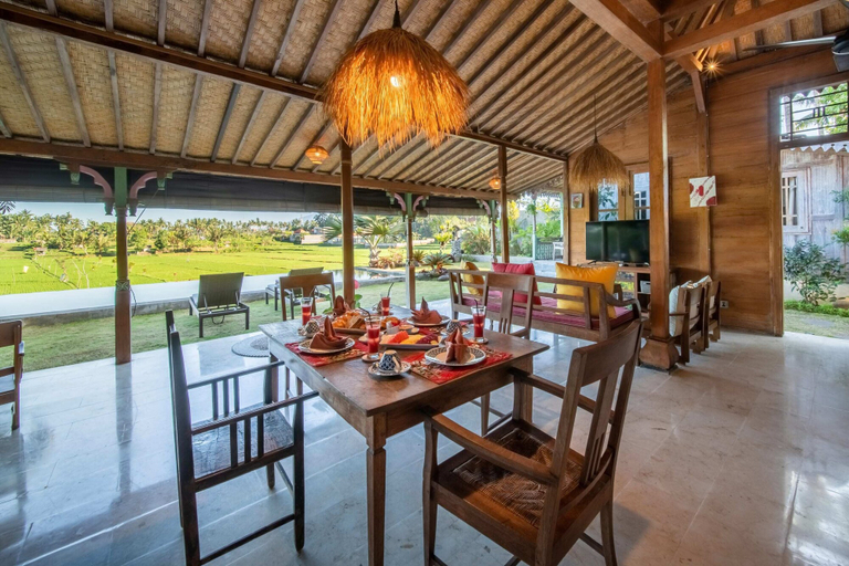 Food & Drinks 4, Incredible View, Traditional Villa, 3br, Ubud, Gianyar