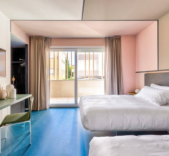 Bedroom 3, Open Hotel, Rimini