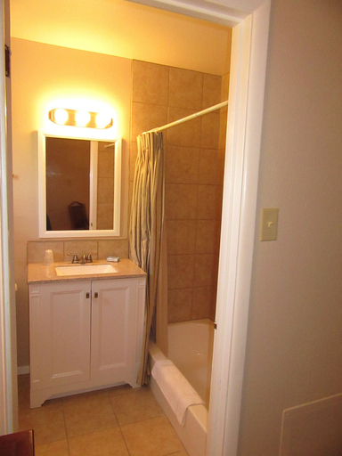Bathroom 3, El Patio Inn, Tom Green