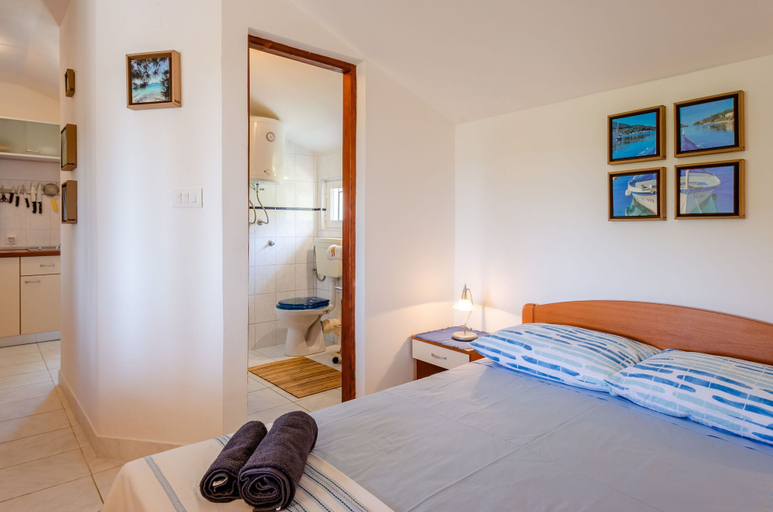 Bedroom 2, Apartments Namoru Gradina, Vela Luka