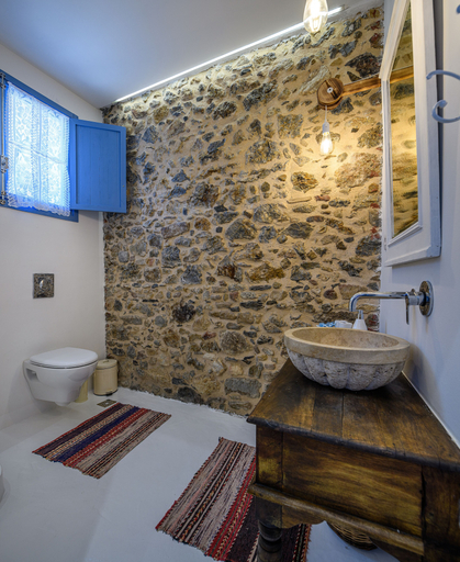 Bathroom 4, The Aegean blue country house Old Milos, South Aegean