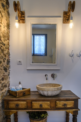 Bathroom 4, The Aegean blue country house Old Milos, South Aegean