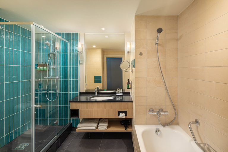 Bathroom 5, Crowne Plaza BUDAPEST by IHG, Budapesti