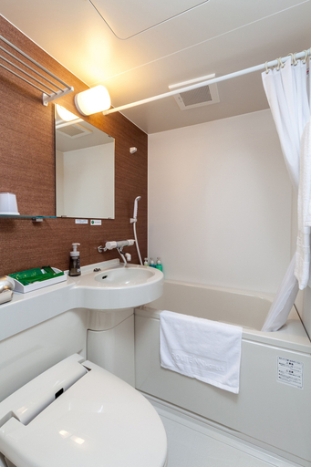 Bathroom 4, Hotel Route Inn Nihonmatsu Kokudo 4gou, Nihonmatsu