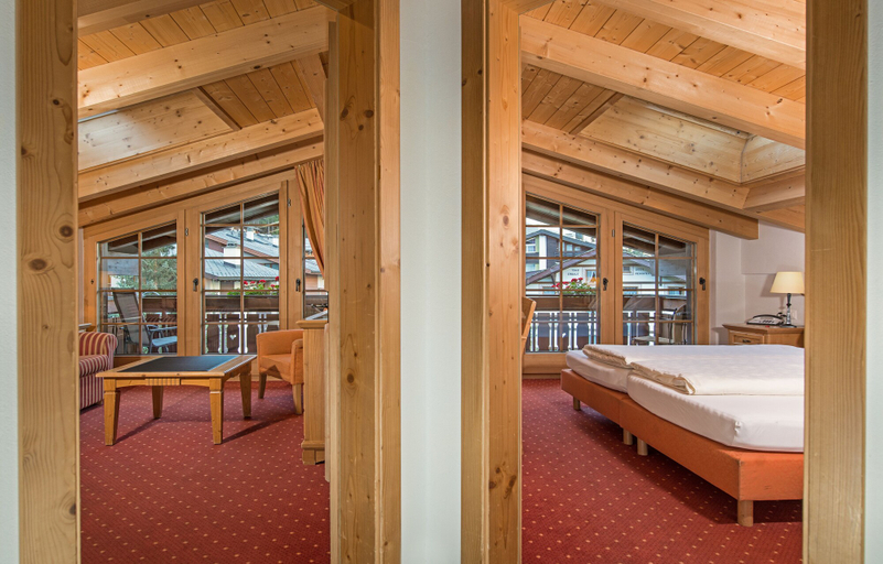 Bedroom 2, Hotel Dufour Chalet, Visp
