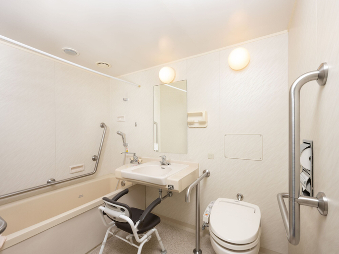 Bathroom 5, Hotel Mystays Hiroshima Peace Park, Hiroshima