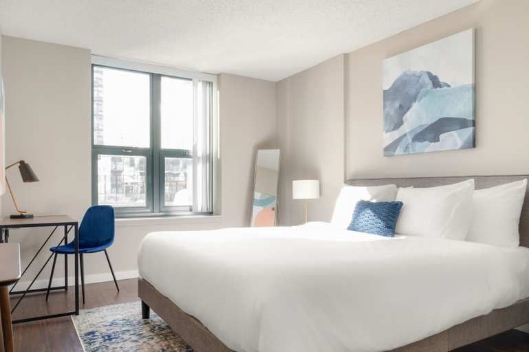 Bedroom 2, Kasa Magnificent Mile Chicago, Cook